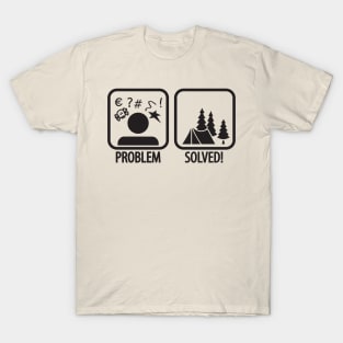 Problem Solved (black) T-Shirt